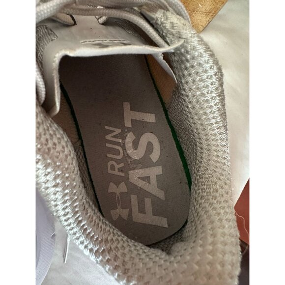 Under Armour Charged Lightening Women's Running White (1285494-004) Size 7.5 - Picture 7 of 7